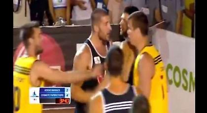 Χαστούκι του Καββαδά στον Αγραβάνη (video)