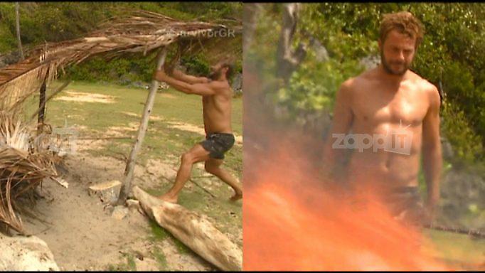 Survivor: Τα γκρέμισε όλα ο Αγγελόπουλος! Ξέσπασε και έβαλε φωτιά! (video)