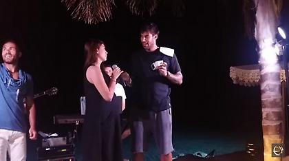 Η πρόταση γάμου του Πρίντεζη στην αγαπημένη του Στέλλα (video)