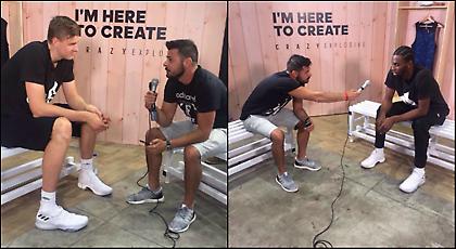 Πορζίνγκις στο sport-fm.gr: «Ποιος δεν θέλει να παίζει με τον Γιάννη;» (vid)