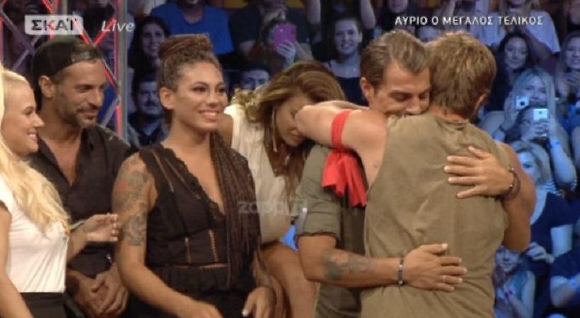 Survivor - Ημιτελικός: Η αμήχανη αγκαλιά Ντάνου-Χανταμπάκη!