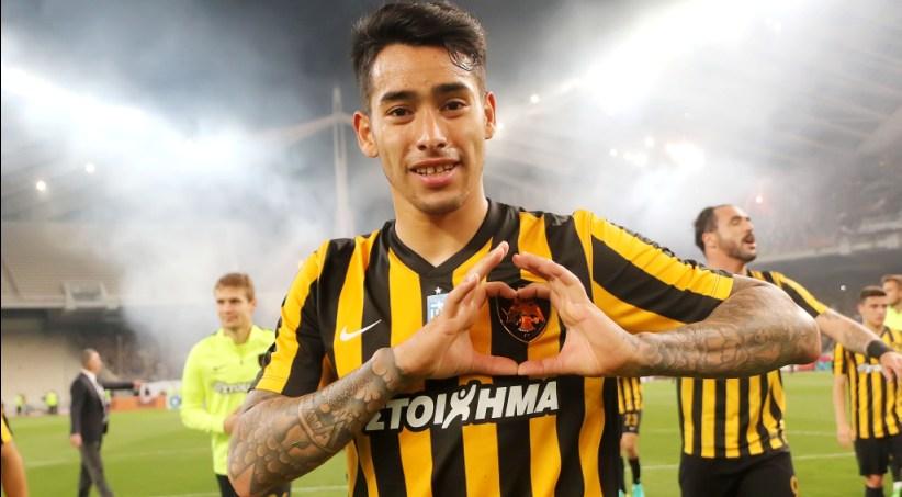 ΑΕΚτσήδες έκαναν «ντου» στη Λας Πάλμας για χάρη του Αραούχο (pics)