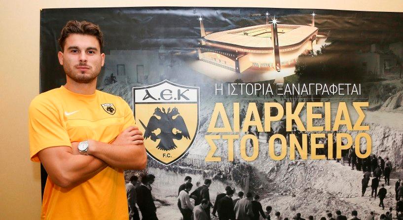 Αϊντάρεβιτς: «Να δίνω πάντα το 100% για μια μεγάλη ομάδα όπως η ΑΕΚ»