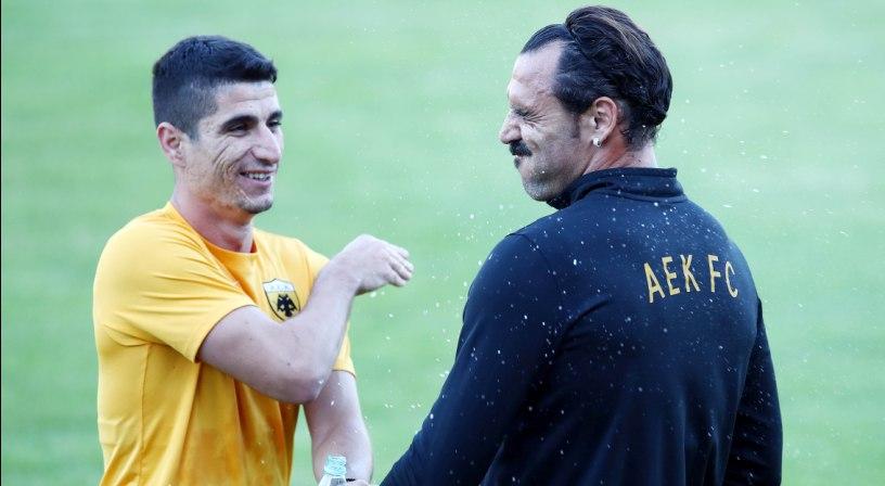 Με άγριες διαθέσεις ο Αλμέιδα: Έπιασε κεφαλοκλείδωμα τον Μάνταλο (pic)