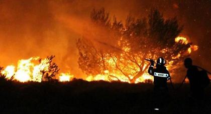 Μεγάλη φωτιά σε περιοχή του Μακρύ Γιαλού Ιεράπετρας