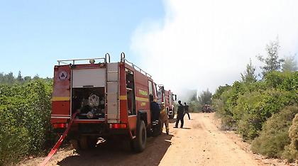 Εκτός ελέγχου μεγάλη πυρκαγιά στην Ιεράπετρα