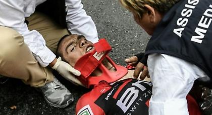 Ατύχημα στον Γύρο της Γαλλίας (video)