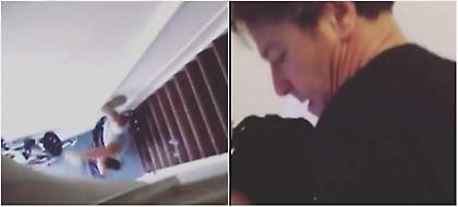 Καθυστέρησε να κάνει check out σε σπίτι της Airbnb - Tην πέταξε από τις σκάλες ο ιδιοκτήτης (video)