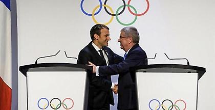 Συνάντηση Μακρόν και Γκαρτσέτι με τον Τόμας Μπαχ για τους Αγώνες 2024-2028