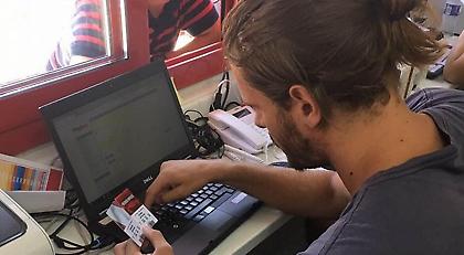 Ο Μπόγρης στο τμήμα διαρκείας του Ολυμπιακού (pics)