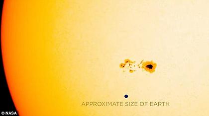 Τεράστια κηλίδα στον Ήλιο απειλεί με «μπλακ-άουτ» τη Γη