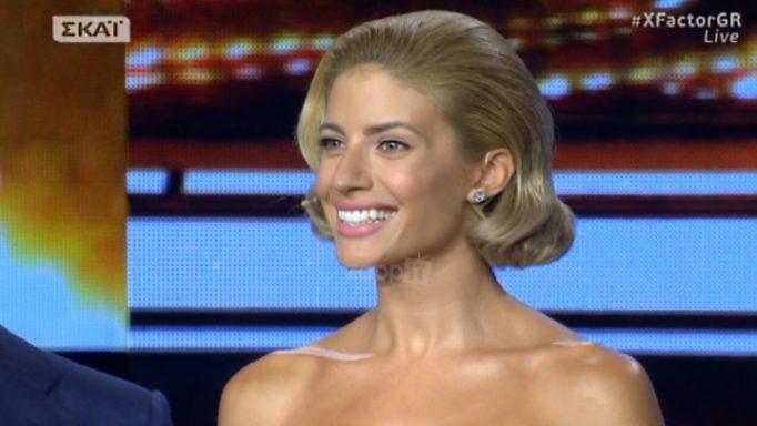 X Factor: Ντεκολτέ… θάνατος η Ευαγγελία Αραβανή! (video)