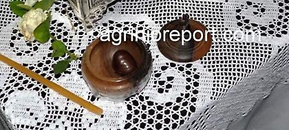 Αγρίνιο: Πιστοί προσκύνησαν ένα κάστανο που είχε βράσει ο Αγιος Παΐσιος (pics)