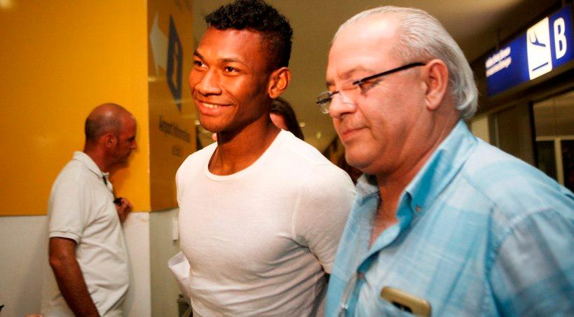 Η άφιξη του Καμπέσας για τον Παναθηναϊκό (pics)