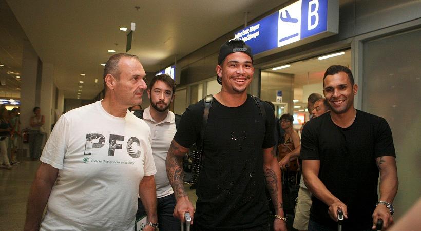 Η άφιξη του Λουτσιάνο για τον Παναθηναϊκό (pics)