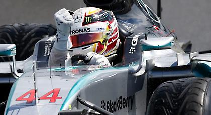 Αφεντικό στο… σπίτι του ο Χάμιλτον!