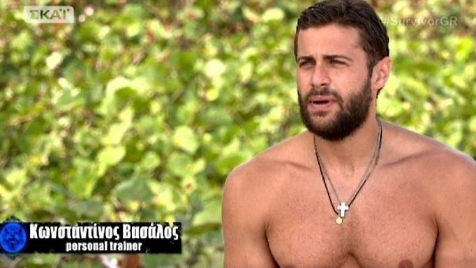 Κωνσταντίνος Βασάλος: Το μυστικό για να είναι πιο καθαρός από τους συμπαίκτες του στο Survivor