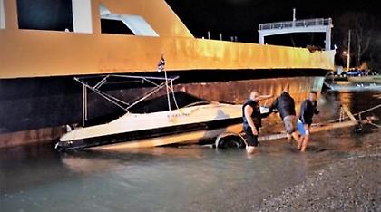 Σαρώνει η «Μέδουσα»: Ανεξέλεγκτο φέρι μποτ στο Ρίο - Κόπηκαν οι κάβοι του