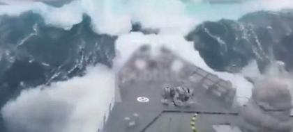 Ετσι ταξιδεύει ένα πλοίο στα 12 Μποφόρ -Η απόλυτη μάχη με τα κύματα (video)