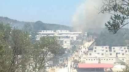 Νέα εξέγερση μεταναστών στη Μόρια