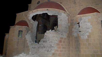 Εικόνες καταστροφής μετά τον σεισμό στην Κω