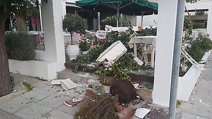 Σεισμός στην Κω: Oι πρώτες εικόνες με το φως της ημέρας