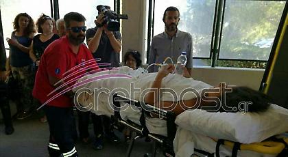 Ελληνίδα τραυματίας: «Να πάνε να πνιγούνε όλοι με ένα τσουνάμι»!