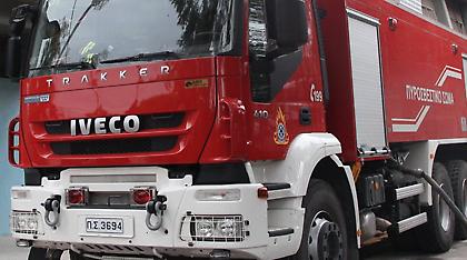 Ξέσπασε φωτιά στο Μαρούσι, στα όρια με το Χαλάνδρι