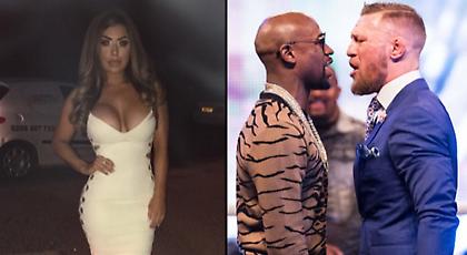 Ντου οπαδών του ΜακΓκρέγκορ στη σύντροφο του Μεϊγουέδερ!