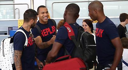 Πέταξε για Βελιγράδι ο Ολυμπιακός (pics)