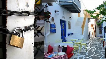 «Τσουνάμι» από λουκέτα σε μπαρ και εστιατόρια: Φουλ φοροδιαφυγή σε Μύκονο - Σαντορίνη