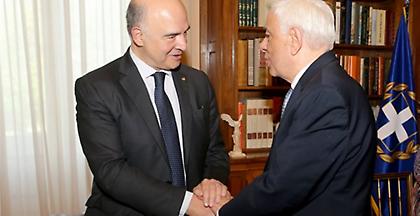 Μοσκοβισί: Η Ελλάδα είναι σε καλή θέση, αλλά δεν έχει τελειώσει η διαδρομή