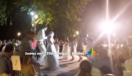 Αμερικανός σέντερ παντρεύτηκε στη Στυλίδα και χόρεψε τσάμικο (video)