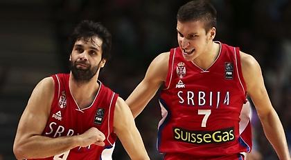 Ετοιμάζονται για Ευρωμπάσκετ οι Μπογκντάνοβιτς και Τεόντοσιτς (pic)