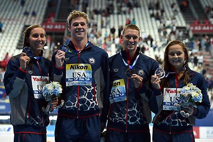 Παγκόσμιο ρεκόρ η μεικτή σκυτάλη των ΗΠΑ