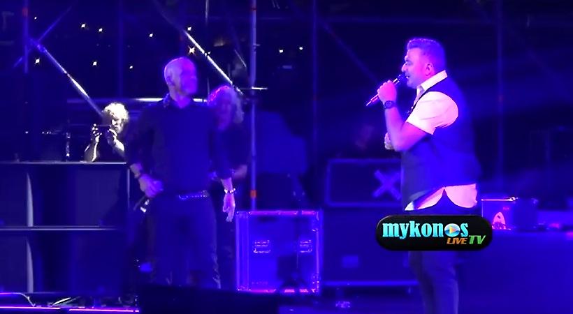 Η πολυσυζητημένη συναυλία Ρέμου-Ραματζότι στη Μύκονο (video)