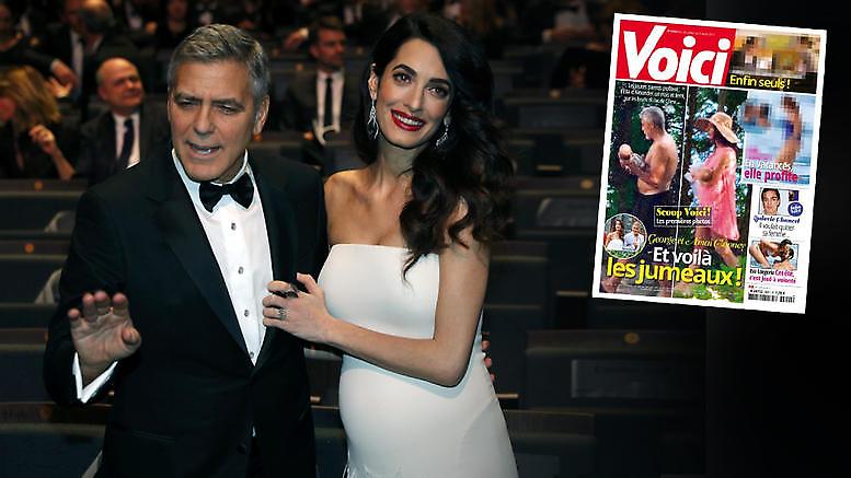 Τα δίδυμα Κλούνεϊ στην πρώτη τους φωτο - δικαστικό πόλεμο ξεκινά ο Κλούνεϊ