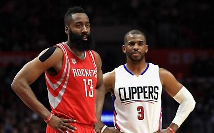 Η πρώτη κοινή εμφάνιση Χάρντεν-Κρις Πολ!