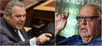 Πάγκαλος: Ο στρατός ήταν άφαντος στις φωτιές -Καμμένος: Μην τον πιάνεις στο στόμα σου