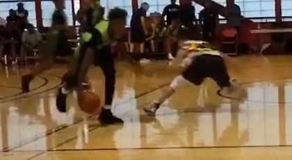 Ο γιος του Λεμπρόν… ξάπλωσε αντίπαλο με ντρίμπλα! (video)