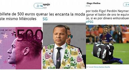 Οι επικές αναρτήσεις στα social media για τον… αχάριστο και φιλοχρήματο Νεϊμάρ (pics)