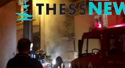 Πυρκαγιά σε υπόγειο στη Θεσσαλονίκη - Απεγκλωβίστηκαν 8 ένοικοι της πολυκατοικίας