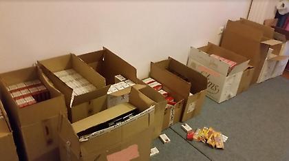 Χειροπέδες σε αλλοδαπούς για εμπόριο λαθραίων τσιγάρων: Κατασχέθηκαν χιλιάδες πακέτα