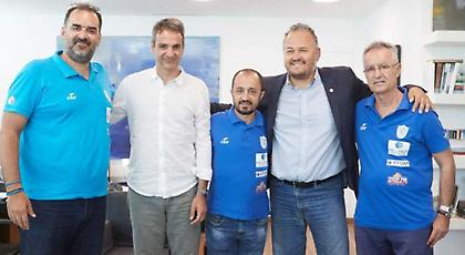 Με την Εθνική ομάδα κωφών συναντήθηκε ο Κυρ. Μητσοτάκης