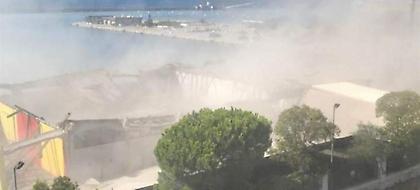 Ανησυχία στην Πάτρα: Η κατάρρευση του κτιρίου σήκωσε σκόνη από αμίαντο