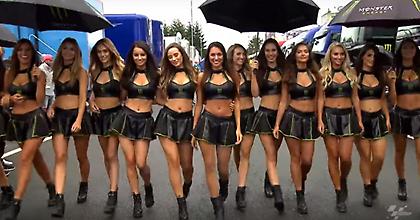 Τα paddock girls έκαναν πάταγο στο Μπρνο (video)