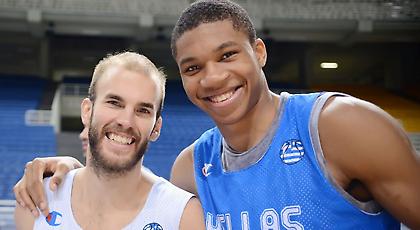 Ο Καλάθης «γλεντάει» τον Αντετοκούνμπο! (video)