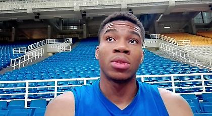 Γ. Αντετοκούνμπο: «Το θέμα στην Εθνική είναι η Εθνική, όχι εγώ» (video)