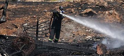 Μάχη με τις φλόγες στην Ιεράπετρα -Υπό μερικό έλεγχο η φωτιά στους Αρμένους