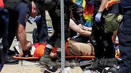 Νέο βίντεο από τη δολοφονική επίθεση με ΙΧ στη Βιρτζίνια (ΣΚΛΗΡΕΣ ΕΙΚΟΝΕΣ)